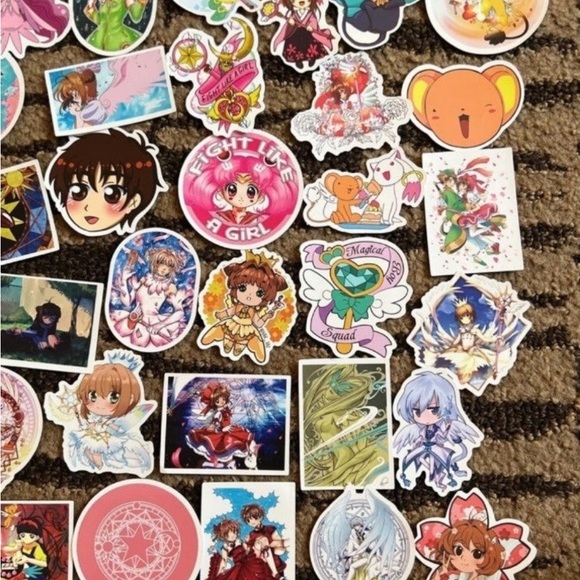 Cardcaptor Anime Sticker Set of 50 pcs Japanese Anime - Picture 5 of 7